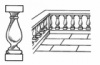 +building+structure+baluster+and+balustrade+ clipart