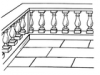 +building+structure+balustrade+ clipart