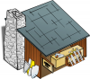 +building+structure+blacksmith+ clipart