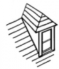 +building+structure+dormer+hipped+ clipart