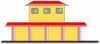 +building+structure+train+station+ clipart