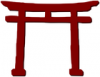 +church+building+shinto+torii+ clipart