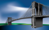 +structure+suspension+bridge+ clipart