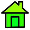 +building+home+dwelling+home+icon+green+ clipart