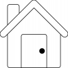 +building+home+dwelling+house+line+art+ clipart