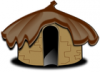 +building+home+dwelling+hut+ clipart