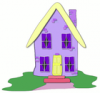 +building+home+dwelling+lilac+house+ clipart