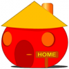 +building+home+dwelling+pumpkin+shaped+home+ clipart