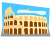 +building+structure+Roman+Colosseum+clip+art+ clipart