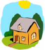 +rural+country+building+cottage+ clipart