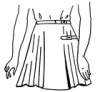 +clothes+clothing+apparel+pleat+ clipart
