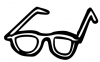 +clothes+clothing+apparel+sunglasses+outline+ clipart