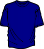 +clothing+apparel+T+Shirt+navy+ clipart