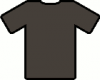 +clothing+apparel+brown+t+shirt+ clipart