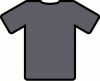 +clothing+apparel+grey+t+shirt+ clipart