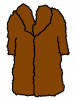 +clothing+apparel+winter+fur+coat+ clipart