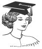 +headware+apparel+mortarboard+ clipart