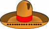 +headware+apparel+sombrero+ clipart