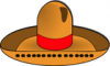 +headware+apparel+sombrero+ clipart