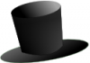 +headware+apparel+tophat+ clipart