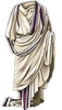 +historic+clothing+apparel+Toga+ clipart
