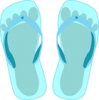 +shoes+footware+apparel+flip+flops+aqua+ clipart