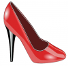 +shoes+footware+apparel+red+patent+leather+shoe+ clipart