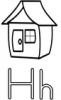 +education+learn+H+is+for+House+ clipart