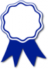 +education+learn+award+ribbon+blue+ clipart