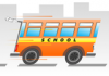 +education+learn+fast+school+bus+ clipart