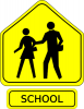 +education+learn+school+crossing+sign+ clipart