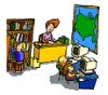 +education+learn+school+library+ clipart