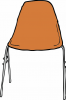 +education+learn+student+chair+front+view+ clipart