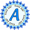 +win+winner+award+medal+A+blue+ clipart