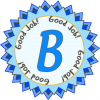 +win+winner+award+medal+B+blue+ clipart