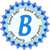 +win+winner+award+medal+B+blue+ clipart