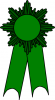 +win+winner+prize+ribbon+green+ clipart