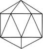 +math+geometry+icosahedron+ clipart