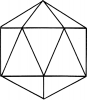 +math+geometry+icosahedron+ clipart