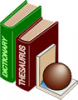 +read+reading+Dictionary+Thesaurus+ clipart