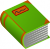 +read+reading+green+book+ clipart