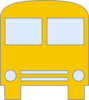 +school+Bus+front+yellow+ clipart