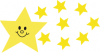 +shape+happy+star+ clipart