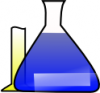+education+supply+chemical+science+flasks+ clipart
