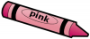 +education+supply+crayon+pink+1+ clipart