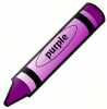 +education+supply+crayon+purple+1+ clipart