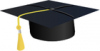 +hat+graduation+cap+short+tassle+gold+ clipart
