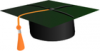 +hat+graduation+cap+short+tassle+orange+ clipart