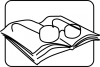 +read+reading+icon+BW+ clipart