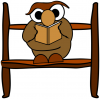 +read+reading+owl+ clipart